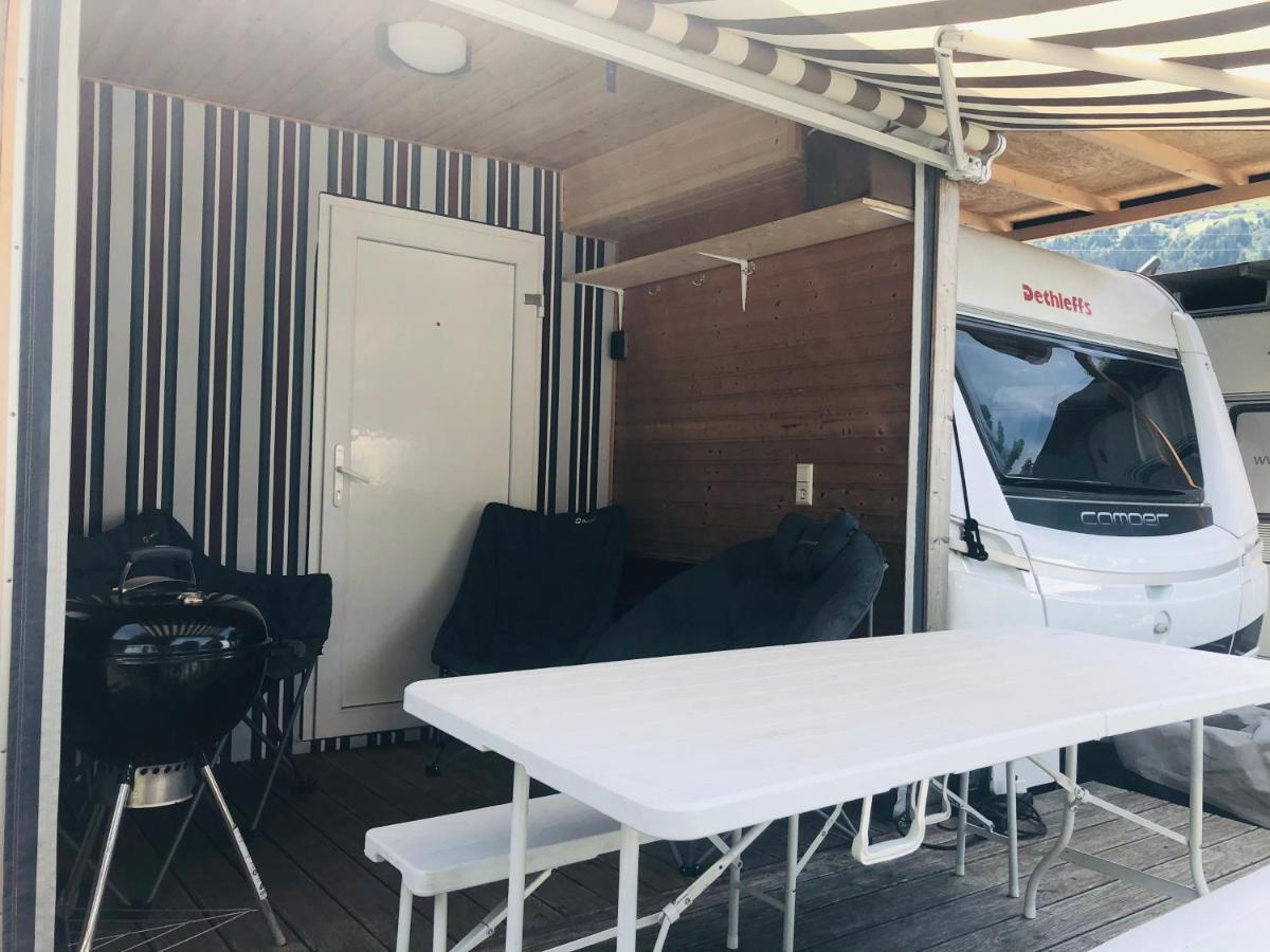 Zillerglueckhuette - 5 Sterne Camping Aufenfeld Aschau Im Zillertal Buitenkant foto